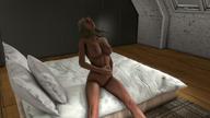 breasts nude vore belly shrunken_woman exploration lara_croft digital_render source_film_maker giantess_lover45
