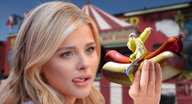 collage blonde tongue mouth handheld hand shrunken_woman licking_lips imminent_vore looking_at_tiny chloe_moretz