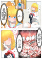 drawing giantess vore blonde comic color futanari penis blue_eyes handheld blood gore cruel uru