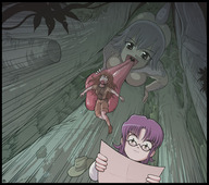 giantess karbo vore macro lizard shrunken_woman