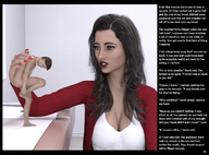 shrinking story shrunken_man digital_render openhighhat small_gestures