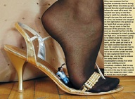 collage feet high_heels in_shoe story nylons shrunken_man under_foot imminent_crush