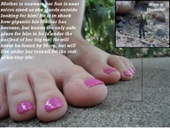 collage micro barefoot shrunken_man pink_nails imminent_crush incest
