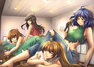 drawing growth giantess color handheld barefoot trapped giantesses ripped_clothing cramped