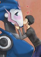 breasts drawing gentle giantess blushing alien color robot kissing jack transformers arcee