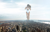 breasts giantess collage city mega destruction cleavage wonderslug muscles legs skyscraper athletic sky manhattan new_york_city daphne_joy