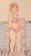 drawing giantess barefoot buildings people pedicure arty-is-lovely zombie_sniper