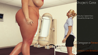 giantess nude lesbians digital_render project_gaia