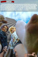 giantess collage feet city blonde barefoot story foot_crush chibichan canadian_giantess point_of_view regina judy