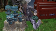 giantess helicopter forest mechanic drcreep digital_render tree_stump habitat
