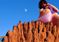 breasts giantess collage panties mountains lipstick ser-gts