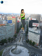 giantess collage city brunette ponytail sneakers fitness ana_ivanovic ser-gts