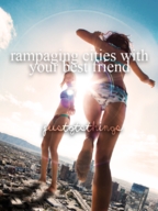 collage mega blonde destruction barefoot rampage brunette sun legs skyscraper sky justgtsthings bigiolax