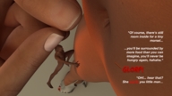 high_heels shrunken_man pinch imminent_vore digital_render pixaliant