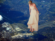 giantess collage mega blonde high_heels looking_down airport jennifer_lawrence giantessbuster209