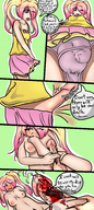 drawing nipples giantess crush nude panties blushing masturbation upskirt color futanari cum penis skirt orgasm blood smiling gore pink_eyes torture teasing entrapment cruel shrunken_person anna mspaintgts multicolored_hair