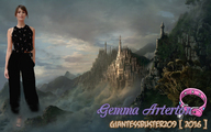 giantess collage clothed fantasy short_hair sandals standing looking_at_viewer bangs giantessbuster209 gemma_arterton