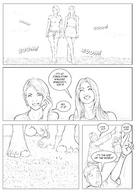 drawing feet city mega comic monochrome destruction barefoot rampage foot_crush unaware giantesses smushedboy strolling