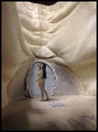 nude in_shoe shrunken_woman trapped digital_render starkadhr