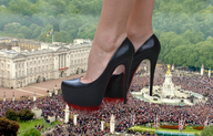 giantess collage high_heels blood foot_crush crowds insetosonhador