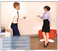 growth shrinking story mini_giantess office preview size_comparison digital_render openhighhat morning_coffee