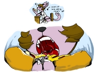 drawing pokemon vore furry anthro brunette espeon unaware oc emmacat64