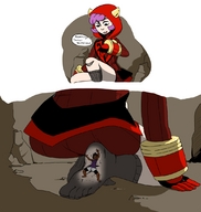 drawing pokemon feet purple_hair in_shoe foot_crush team_magma courtney emmacat64