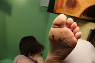giantess crush micro feet toes climbing blood unaware dirty_soles stuck gtslove