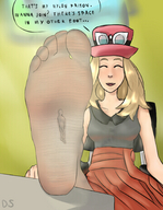 drawing feet blonde soles domination story shrunken_man trapped hat megacolossus nyloned_feet