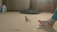 collage shrunken_men hose indoors under_foot crlvr tattoo nail_polish imminent_crush cleaning_supplies