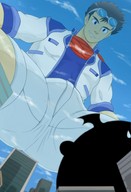 drawing giga city color giant blue_eyes looking_down point_of_view astechro