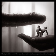 breasts nipples gentle collage monochrome penis sex handheld wet couple kneeling dialogue reddrop7