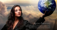 giantess collage giga long_hair planet brunette advertisement outdoors looking_at_tiny