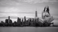 collage nude masturbation city long_hair huge_breasts animation outdoors crouching closed_eyes necklace legs_spread cupping_breasts