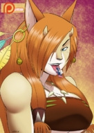 drawing giantess vore anthro color tongue cat_girl imminent_vore spokle melisandre eredan