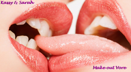 giantess collage micro kissing lesbians unaware open_mouth giantesses parted_lips