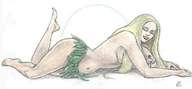 drawing gentle giantess mega blonde anime shrunken_men nikko goddessia