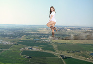 giantess collage destruction buildings brunette wonderslug legs looking_at_viewer fields cowgirl_boots farmland natalia_phillips tribute-to-tiny-little-lisa