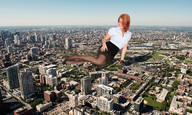 giantess collage city buildings wonderslug red_hair skyscraper aerial_view tiny-little-lisa jessica_kingham