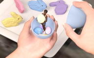 handheld shorts shrunken_woman dark_skin top digital_render easter_egg