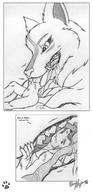 vore furry dog tongue