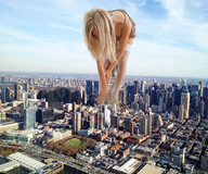 giantess collage city mega blonde destruction stockings wonderslug skyscraper sky aiysha tiny-little-lisa