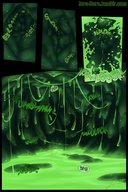 drawing giantess vore comic color digestion throat swallowed inside_stomach stomach_acid jora-bora stomach_noises