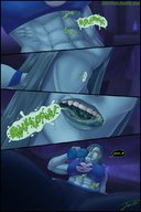 drawing giantess vore comic color tongue teeth saliva digestion world_of_warcraft burp jora-bora undead stomach_noises