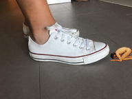 collage shoes shrunken_man naked_man sneakers nike_thea knelling