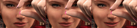 crush blood shrunken_man cruel finger_crush between_fingers manicure looking_at_victim digital_render jamesmason0 stephi