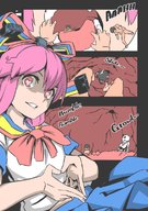 drawing giantess vore color digestion uniform stomach_view gravity_falls luckyb giffany