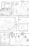 drawing giantess mega comic monochrome traffic saliva looking_down vehicles uru