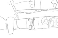 breasts drawing nipples giantess monochrome boots animation cartoon disney point_of_view looking_at_viewer gravity_falls wendy_corduroy snuggleproxy