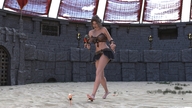 crush handheld barefoot shrunken_men legs sand under_foot crlvr looking_at_victim hammer olivia arena digital_render